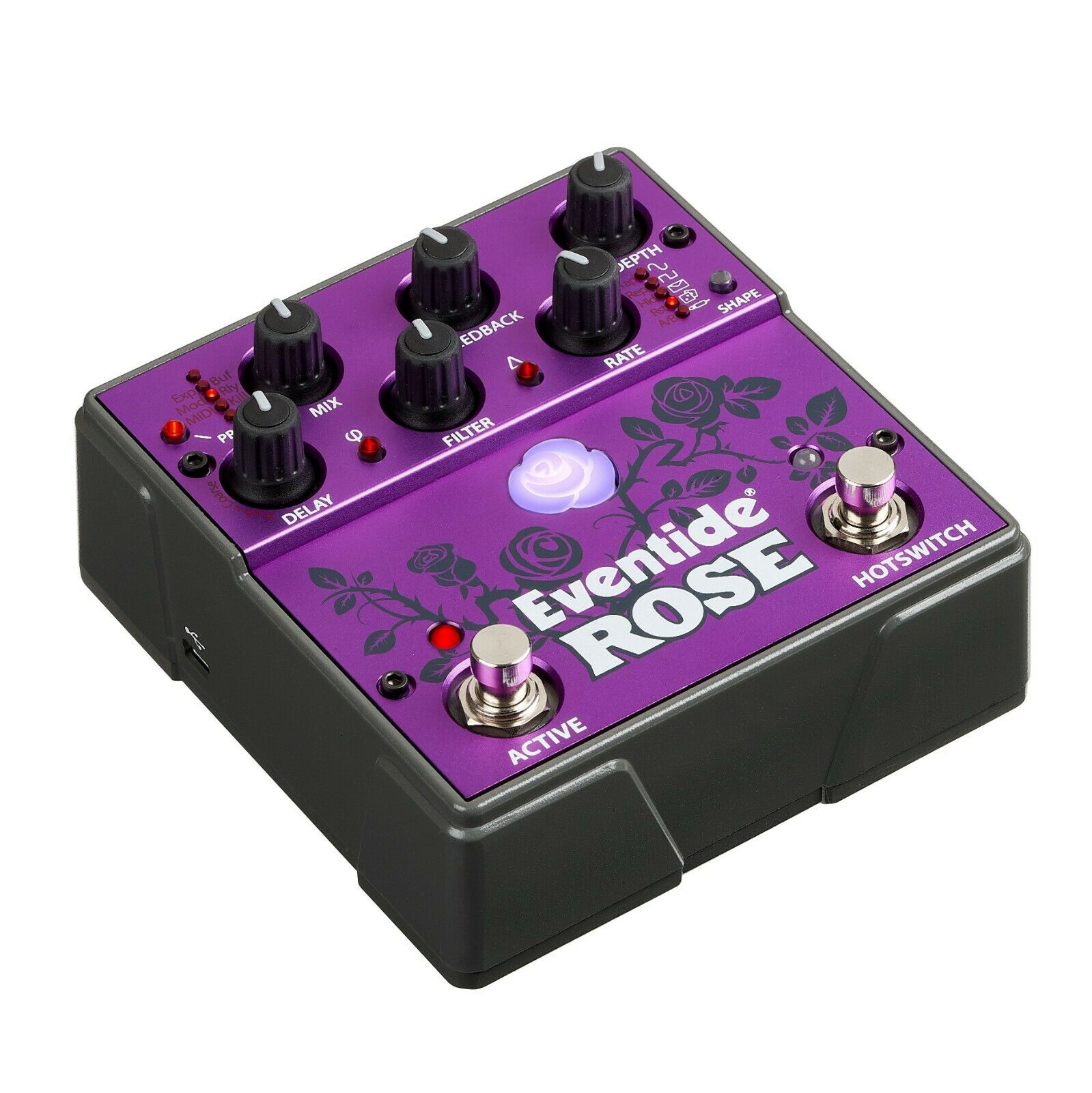 New Eventide Rose Modulated Delay Guitar Effects Pedal