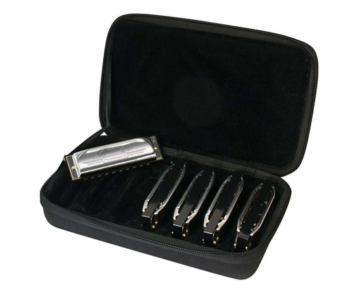 New Hohner Case of Special 20s Harmonica 5-Pack w/Free Bb Special 20