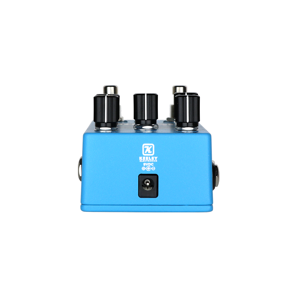 Keeley Hydra stereo reverb tremolo pedal additional view