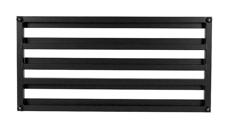 Pedaltrain PRO FX pedal board — black frame side profile