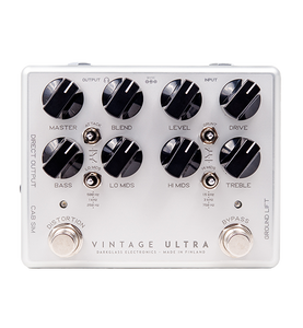 Used Darkglass Vintage Ultra V2 Bass Boost Overdrive Guitar Pedal W/AUX