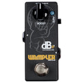 Wampler dB+ boost and independent buffer pedal — black micro enclosure, front view