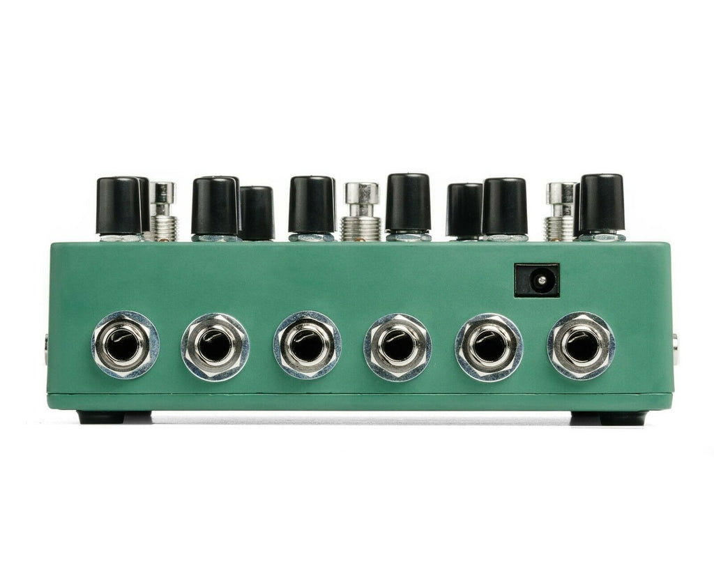 Electro-Harmonix Tri Parallel Mixer pedal, control knobs detail
