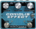 Catalinbread Coriolis Effect pedal - blue enclosure with cosmic graphic