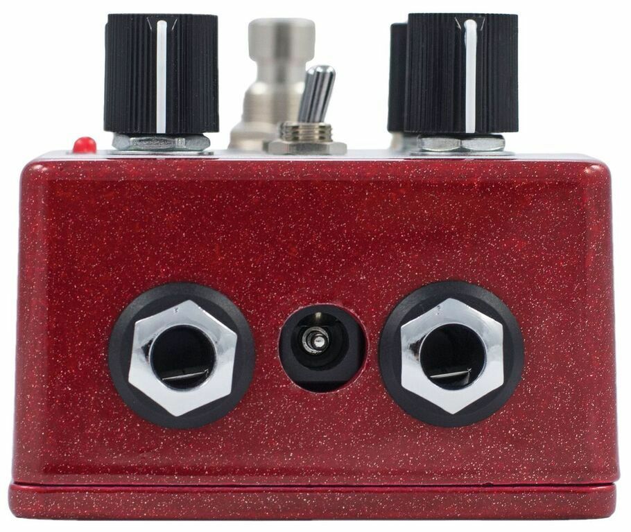 EarthQuaker Grand Orbiter V3 phaser pedal — footswitch and LED detail