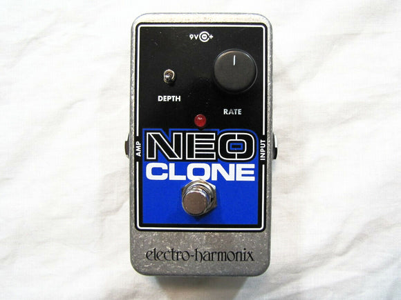 Used Electro-Harmonix EHX Neo Clone Analog Chorus Guitar Effects Pedal