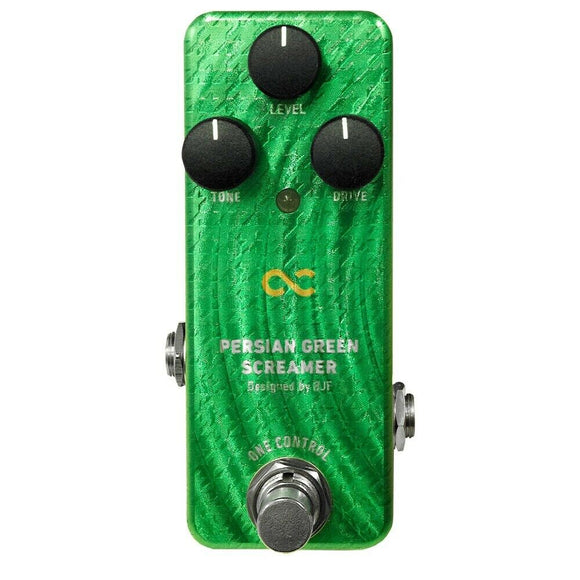 New One Control Persian Green Overdrive Guitar Effects Pedal