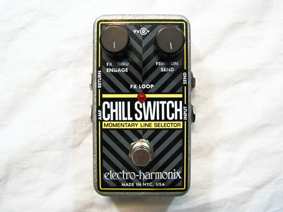 Used Electro-Harmonix EHX Chill Switch Momentary Line Selector