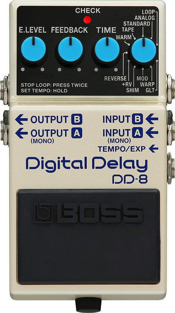 New Boss DD-8 Digital Delay Guitar Effects Pedal