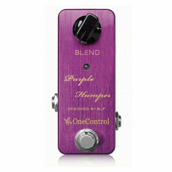 New One Control Purple Humper Boost Guitar Effects Pedal