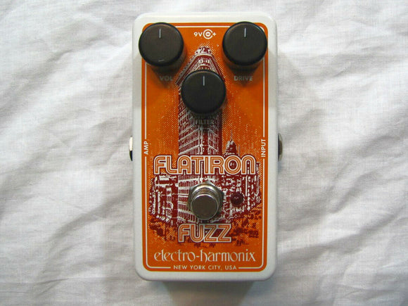 Used Electro-Harmonix EHX Flatiron Fuzz Guitar Effects Pedal