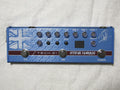 Tech 21 SH1 Steve Harris SansAmp bass preamp pedal - blue top with signature