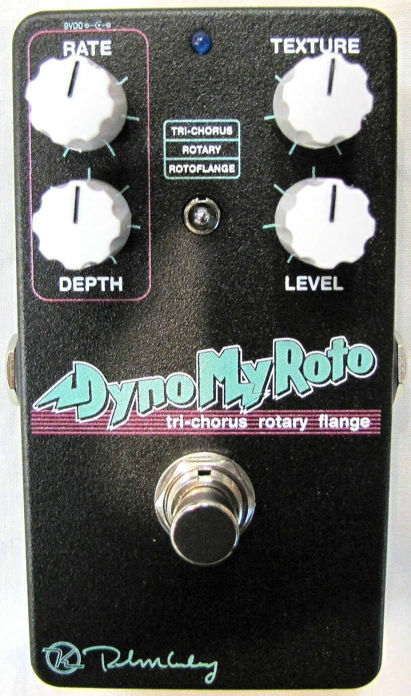 Keeley Dyno My Roto chorus flanger rotary pedal - black enclosure