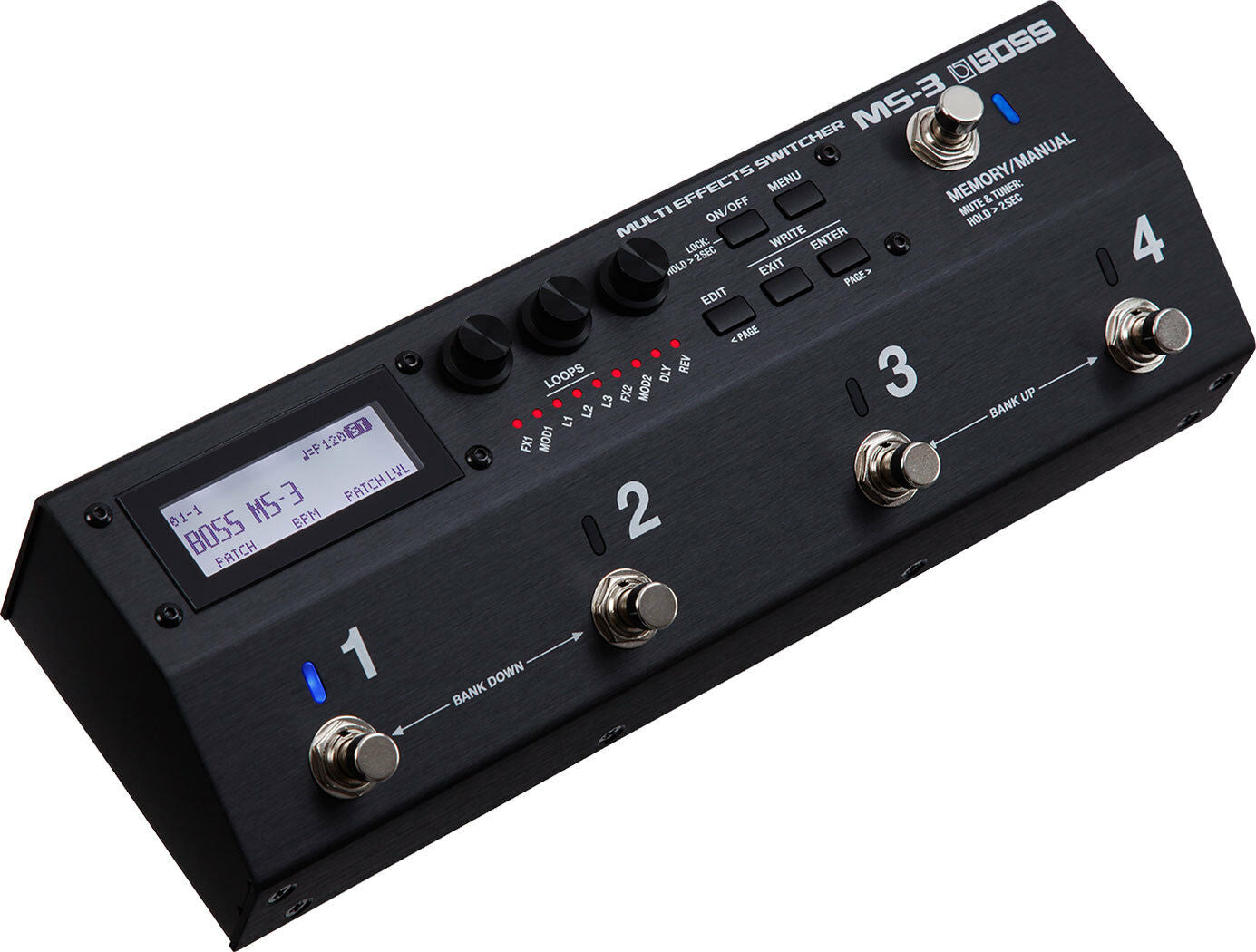 Used Boss MS-3 Multi Effects Switcher Guitar Effects Pedal