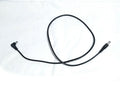 One Control DC-70-LS 70cm black DC power cable with angled and straight plugs