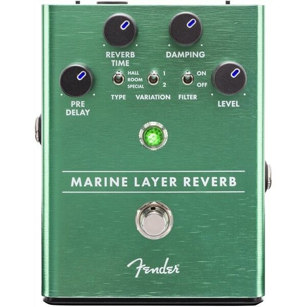 New Fender Marine Layer Reverb Guitar Pedal