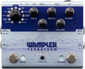 Silver Wampler Terraform multi-modulation guitar effects pedal top view