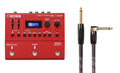 Boss RC-500 Loop Station looper pedal in red with included instrument cable