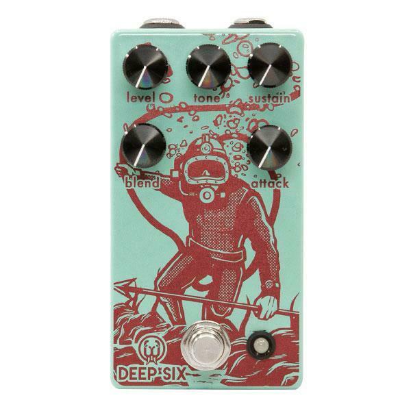 New Walrus Audio Deep Six V3 Compressor Guitar Effects Pedal