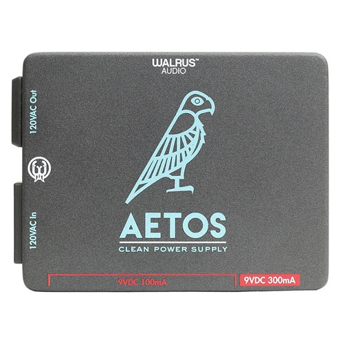 Walrus Audio Aetos V2 8-output isolated power supply, gray top view