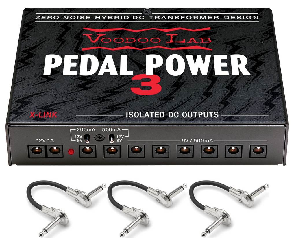 New Voodoo Lab Pedal Power 3 isolated pedalboard power supply - top view