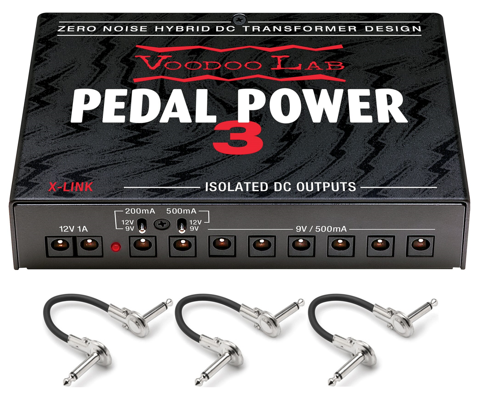 New Voodoo Lab Pedal Power 3 isolated pedalboard power supply - top view