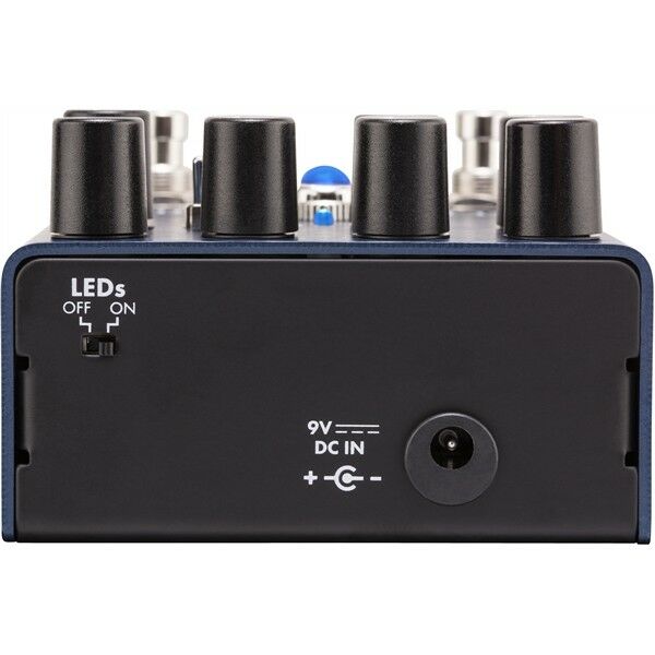 Fender Full Moon Distortion pedal — rear and jacks view
