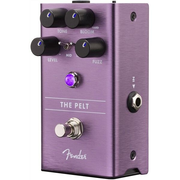 Fender The Pelt fuzz pedal — angled side view