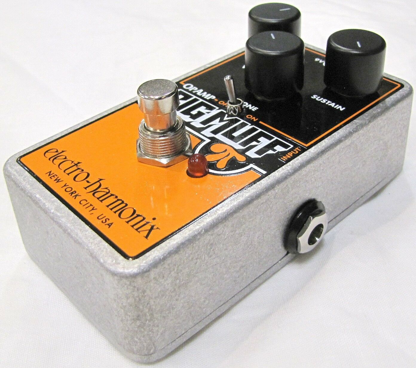 Used EHX Op-Amp Big Muff Pi fuzz pedal showing Electro-Harmonix branding