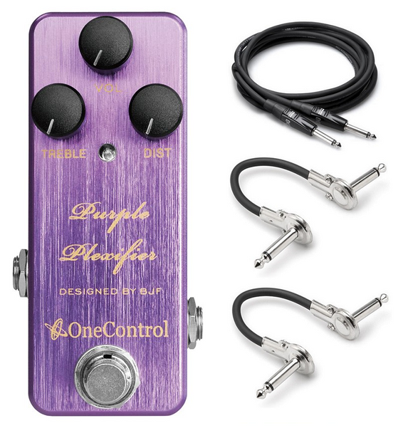 New One Control Purple Plexifier Distortion Guitar Effects Pedal