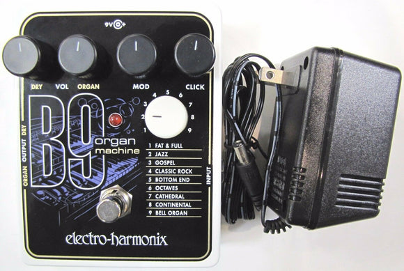 Used Electro-Harmonix EHX B9 Organ Machine Guitar Effects Pedal