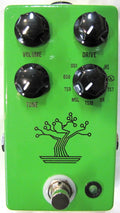 JHS Bonsai 9-way Screamer overdrive pedal - green enclosure front view