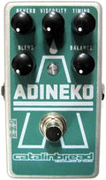 Catalinbread Adineko oil can delay pedal - green and silver aged enclosure