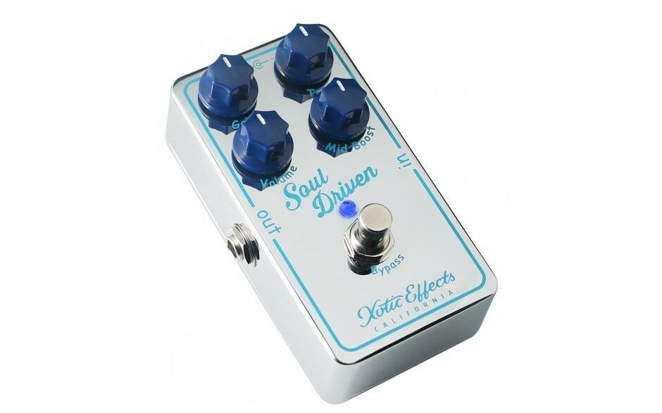 Open Box Xotic Effects Soul Driven Boost Overdrive Guitar Effects Pedal
