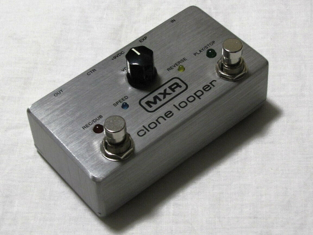 MXR M303 Clone Looper pedal — rear jacks view