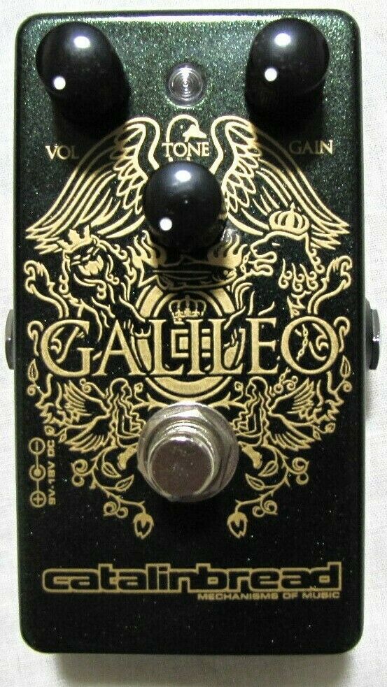 Used Catalinbread Galileo MKII Overdrive Treble Booster Guitar Effects Pedal