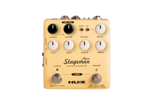 New NUX Stageman Floor NAP-5 Acoustic Preamp Guitar Effects Pedal
