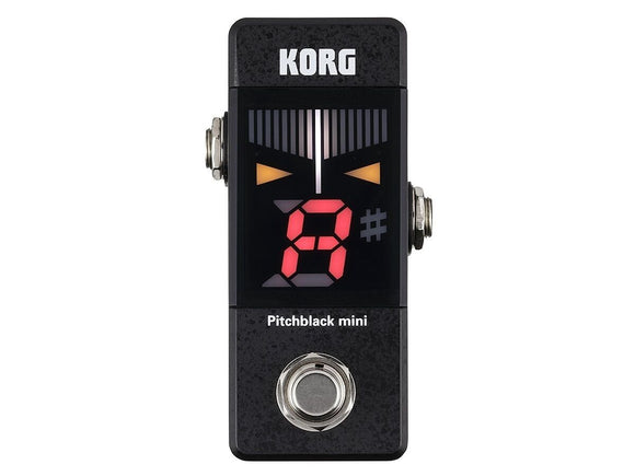 New Korg Pitchblack PB01 Mini Guitar Pedal Tuner
