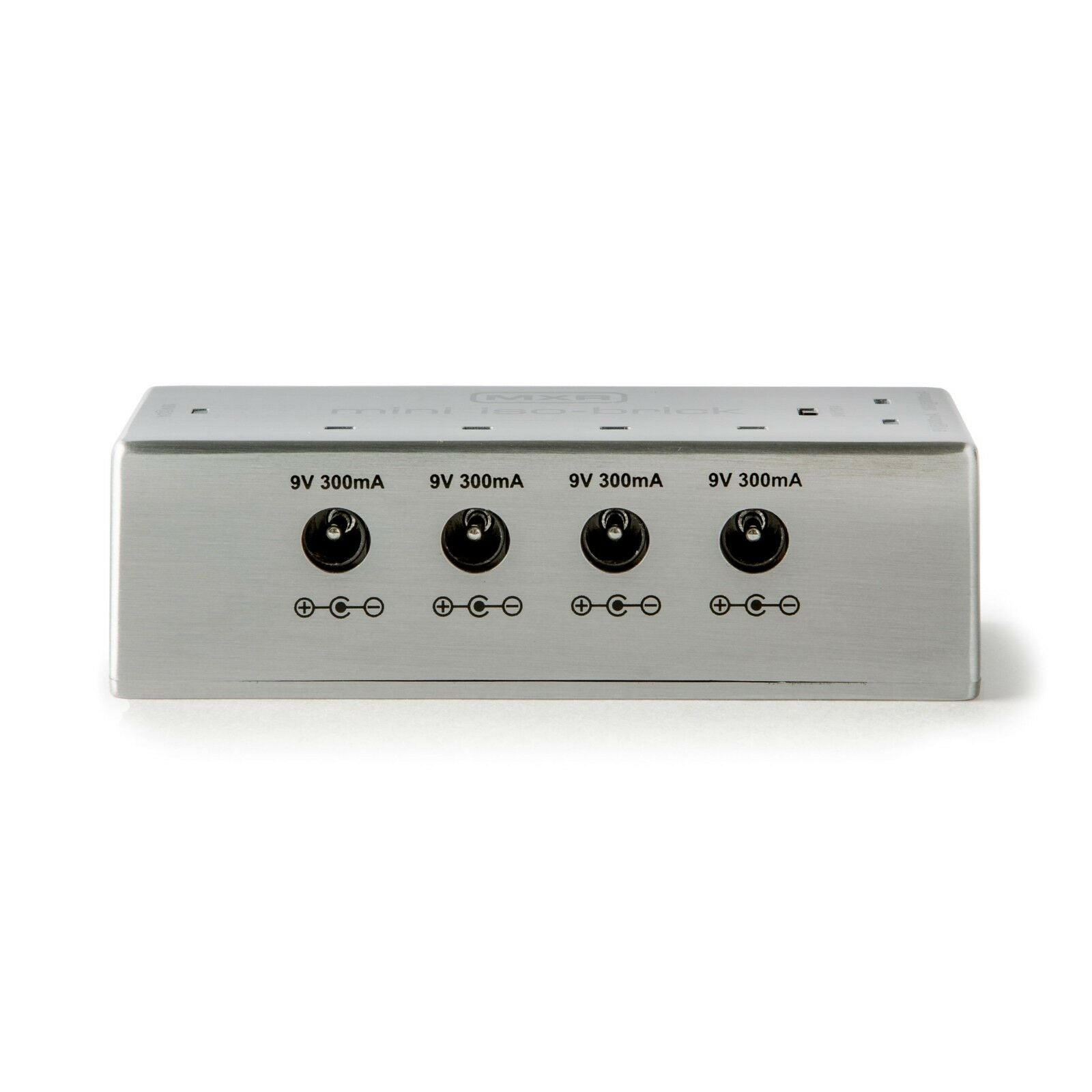 MXR M239 Mini Iso-Brick power supply — rear view with DC cable connections