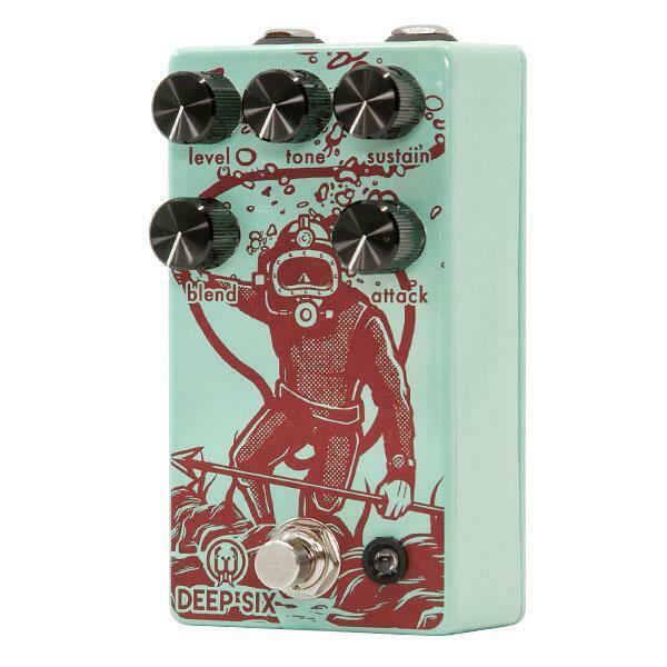 New Walrus Audio Deep Six V3 Compressor Guitar Effects Pedal