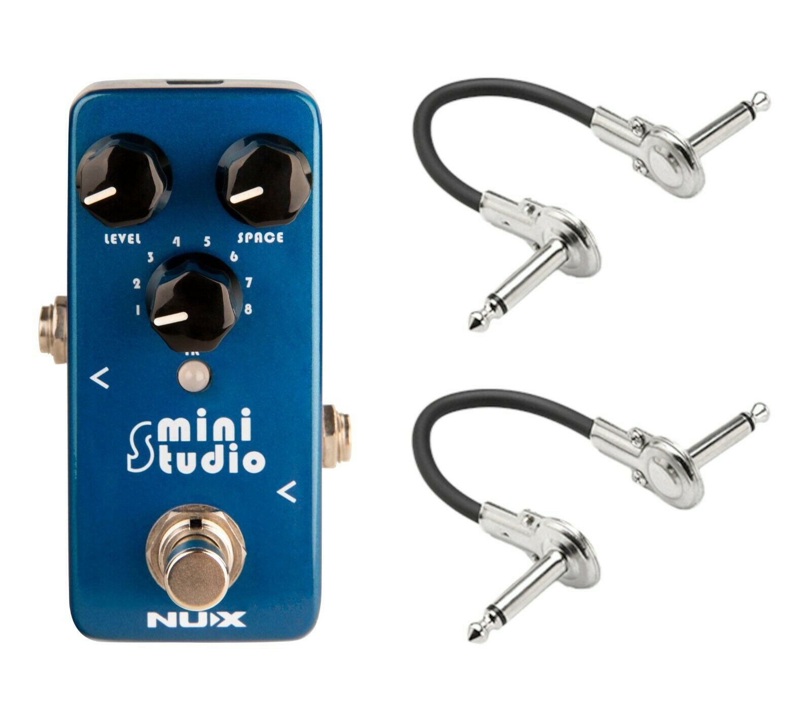 NUX Mini Studio NSS-3 IR loader pedal — top view of cab simulator with controls