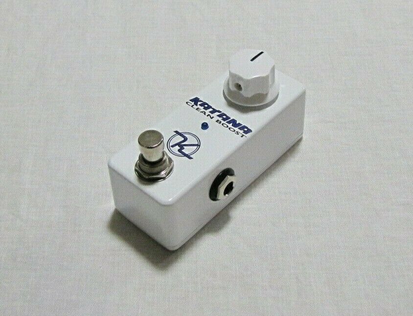 Keeley Katana Mini boost pedal angled view