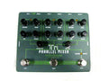 EHX Electro-Harmonix Tri Parallel Mixer — green enclosure front view with 3 FX loops