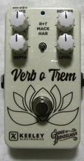 Used Keeley VoT Eddie Heinzelman Verb o Trem Reverb Tremolo Guitar Effects Pedal