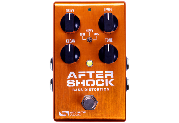 New Source Audio One Series SA246 Aftershock Bass Distortion Effects Pedal