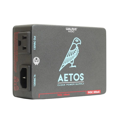 Walrus Audio Aetos V2 power supply output jacks