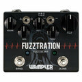Wampler Fuzztration fuzz octave pedal — silver enclosure, top-down product shot