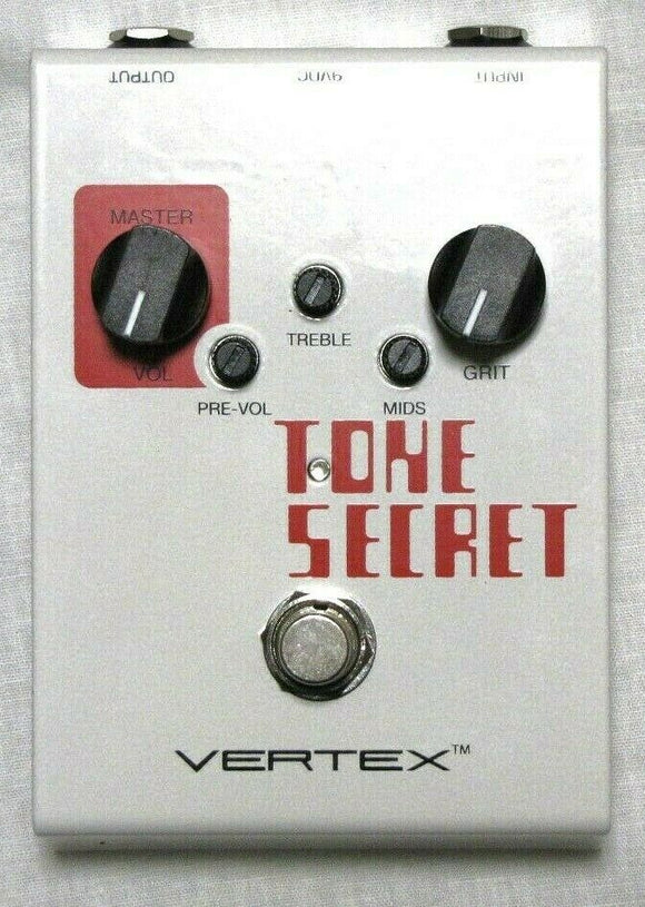 Used Vertex Effects TS Tone Secret OD Overdrive Guitar Effects Pedal