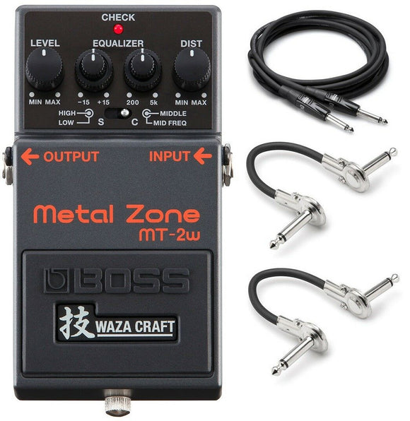New Boss MT-2w Metal Zone Distortion Guitar Effects Pedal