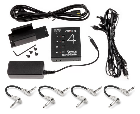 New CIOKS 4 Adapter Kit Guitar Pedal Power Supply